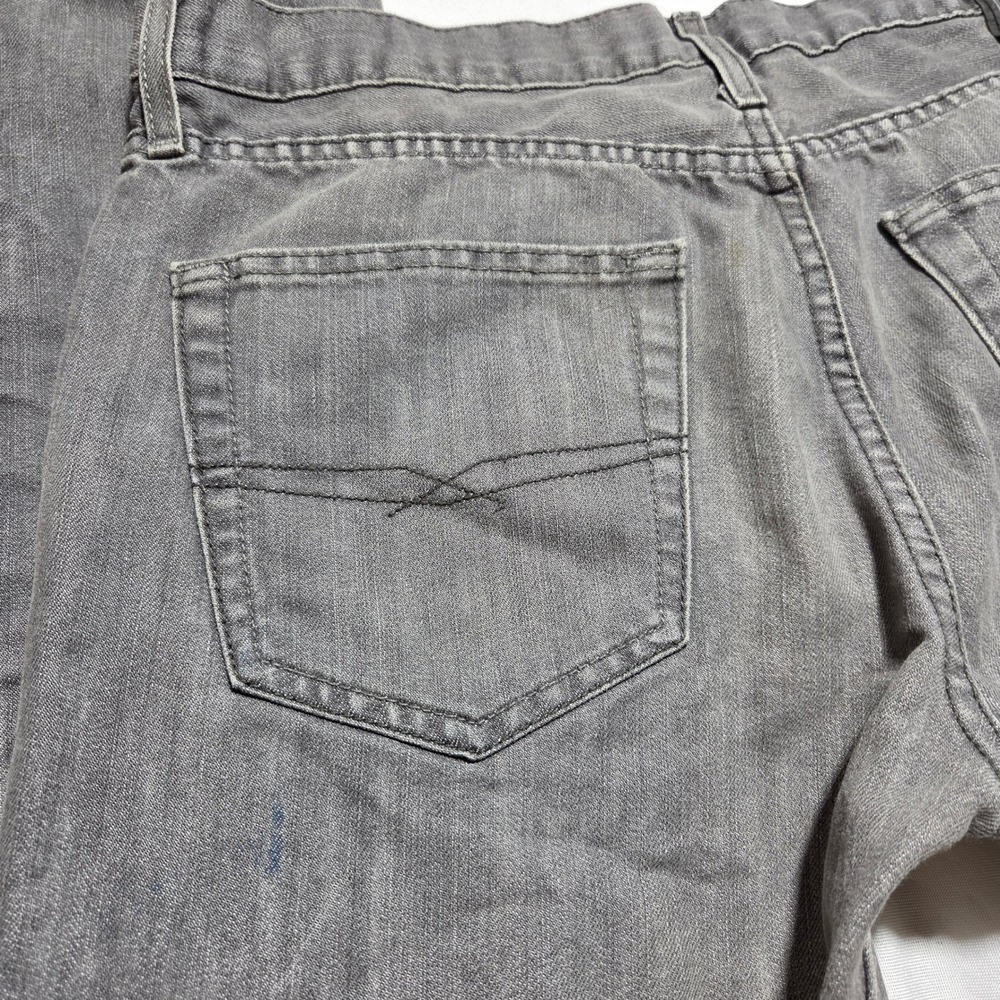Signature by Levi Strauss & Co Mens Taper Fit Grey Denim Jeans 32x29 - Picture 6 of 8